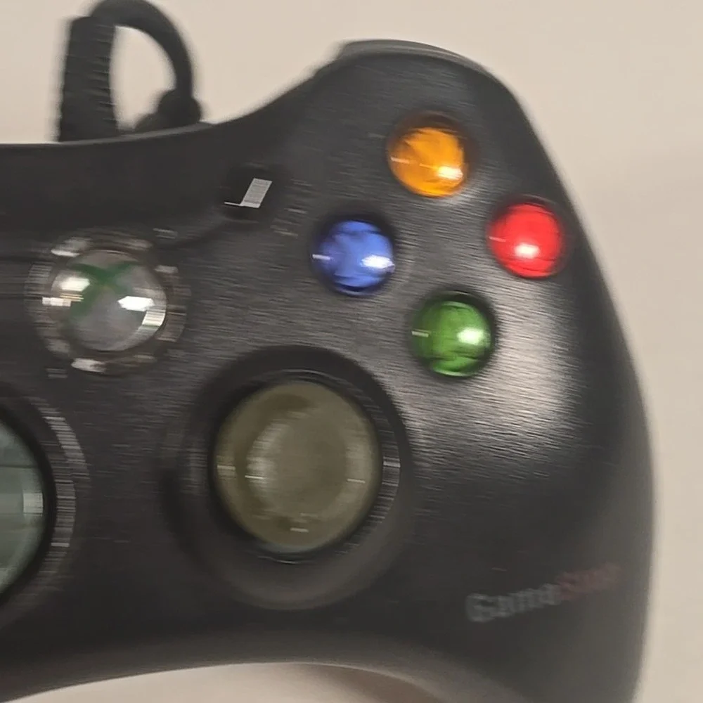 GameStop Xbox 360 Controller BB-070‎ - Black - No USB Adapter